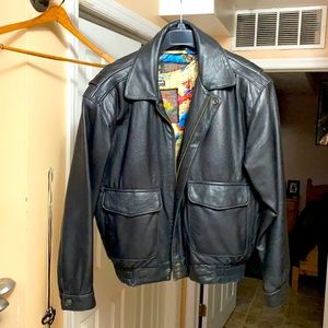 Adventure bound real leather jacket